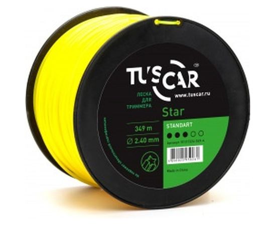 Леска для триммера Star, Standart, 2.4 мм, 349 м TUSCAR 10121324-349-4 – изображение 3