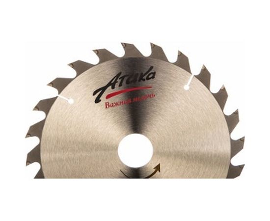 Диск пильный (190 мм; 24T; 30 мм) по дереву профи АТАКА 8078670 – изображение 3