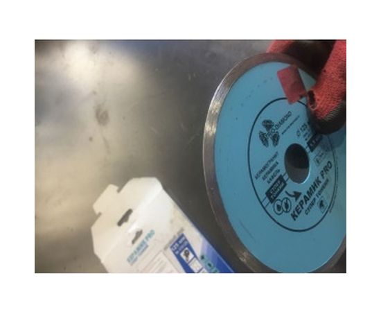 Диск алмазный отрезной Сплошной Супертонкий Керамик PRO (125х22.23 мм) TRIO-DIAMOND 370125 – изображение 6