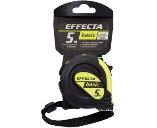 Рулетка с магнитом 5м / 25 мм EFFECTA Basic 570525 