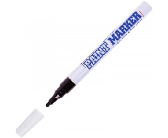 Маркер-краска MunHwa PAINT MARKER SLIM, ЧЕРНАЯ 2мм 302758 Б0048394 