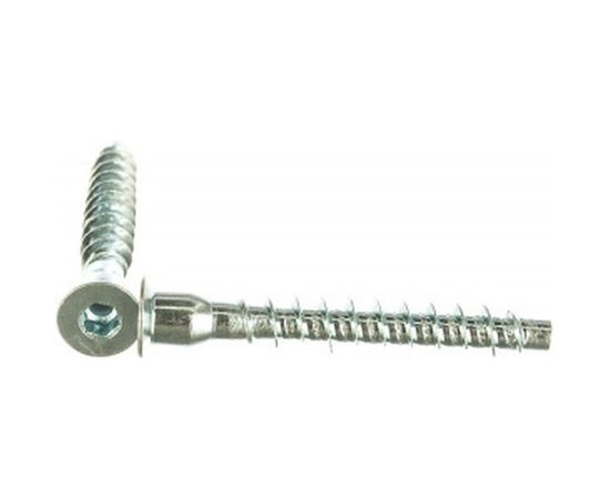 Конфирмат Метизный двор евровинт с внутренним шестигранником 7х50, 100 шт. 4607159064615 