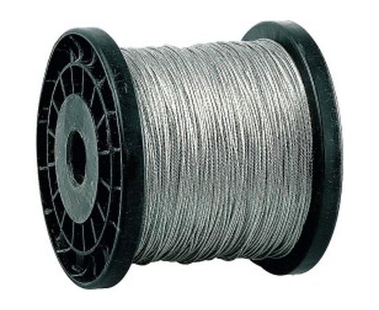 Стальной трос МЕТИЗНЫЙ ДВОР DIN 3055, 5 мм, 100 м 4690441037466 