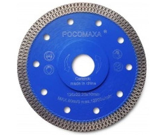 Диск отрезной алмазный по керамике (125x22.2х1.2 мм) Росомаха 101125 