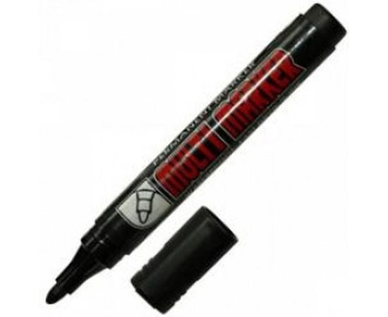 Перманентный маркер Munhwa Crown Multi Marker черный, пулевидный, 3мм CPM-800 