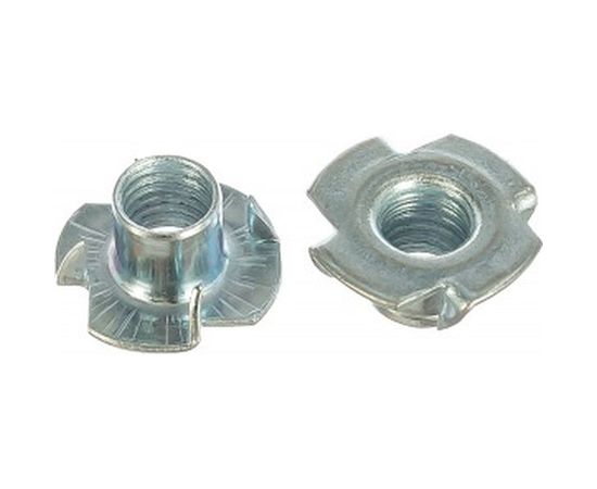 Мебельная врезная гайка Метизный двор M10x12,5 DIN 1624, 100 шт. 4607159067883 