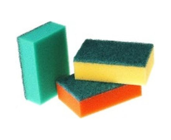 Губка для посуды HomeQueen по 10шт. Средние 57133 