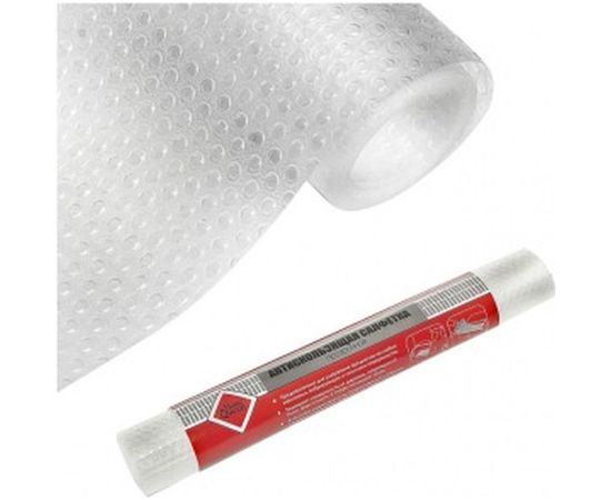 Прозрачная антискользящая салфетка HomeQueen 0,3х1,5 м 72512 