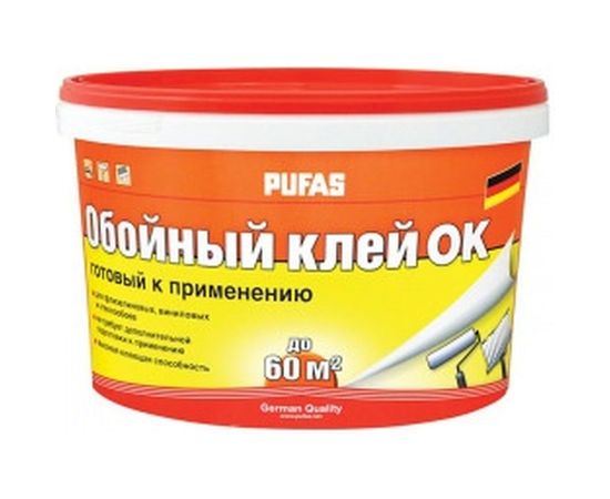 Клей для флизелиновых, виниловых и стеклообоев ПУФАС мороз тов-084758 