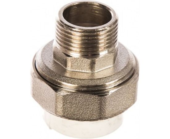 Комбинированная разъемная муфта (американка) PRO AQUA PP-R НР белая d-25 мм 3/4" PA21014b 