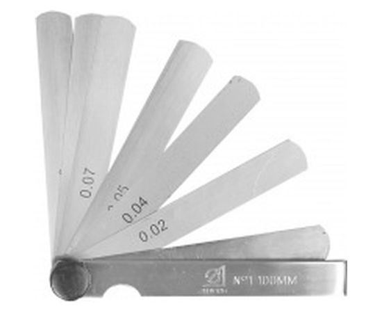 Набор щупов N1 100мм 0.02-0.1 Эталон 786370 