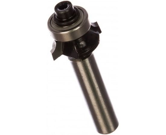 Фреза кромочная калевочная с нижним подшипником серия 1017 (18x6 мм; R3 мм; хвостовик 8 мм) Росомаха 801703 