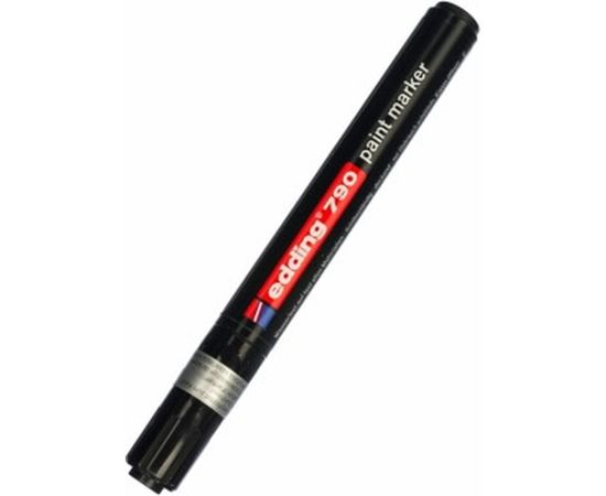 Лаковый маркер, черный, круглый наконечник 2-3мм Edding E-790-1 