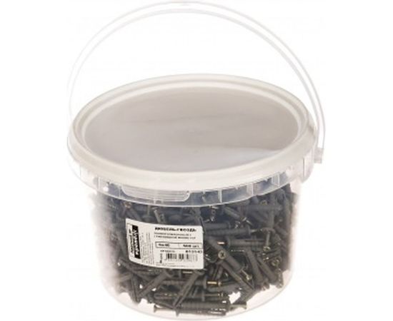 Дюбель-гвоздь Невский Крепеж 6х40 гриб, манжета, полипропилен 500 шт. 813143 