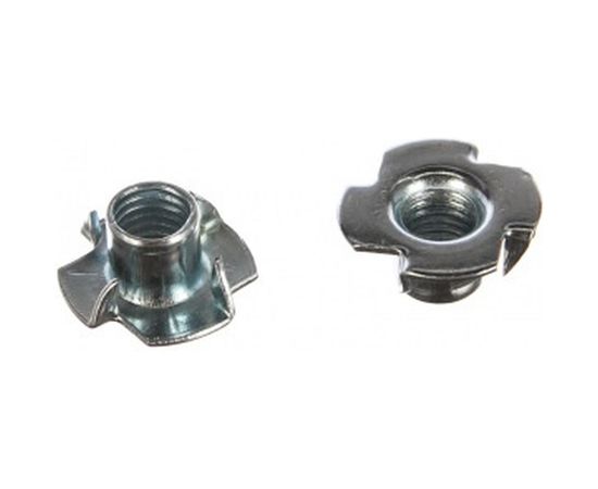 Мебельная врезная гайка Метизный двор M10x12,5 DIN 1624, 100 шт. 4607159067883 – изображение 2