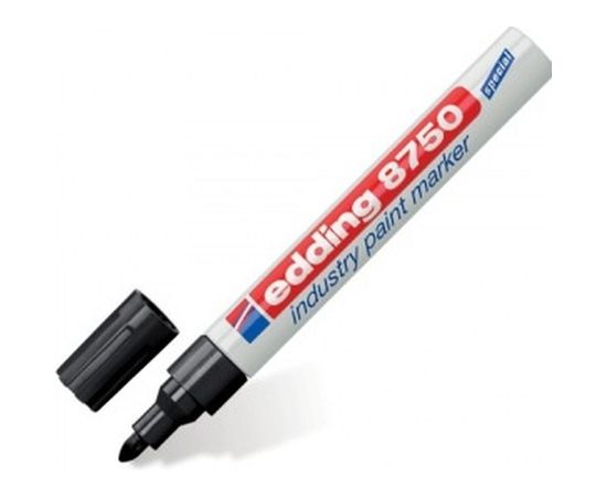 Маркер для промышленной графики 2-4мм, черный Edding E-8750#1 – изображение 2