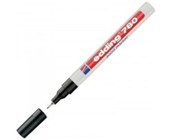 Маркер для рисунка печатных плат EDDING E-780 эмаль 0.8мм чёрный 09-3990 – изображение 2