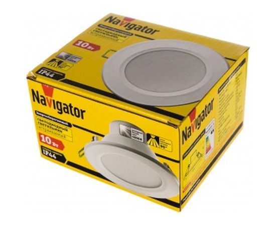 Светодиодный светильник Navigator 94 836 NDL-P1-10W-840-WH-LED аналог R80 100Вт 4607136948365 256464 – изображение 2