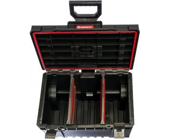 Ящик для инструментов на колесах с телескопической ручкой 59х44х77см QBRICK SYSTEM CART PRO 146158 – изображение 2