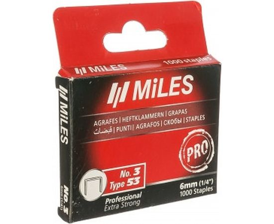 Скобы Miles тип 53 N3-6mm – изображение 2