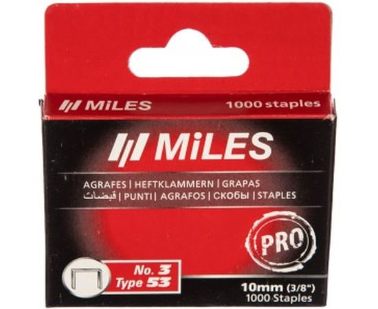 Скобы Miles тип 53 N3-10mm – изображение 2