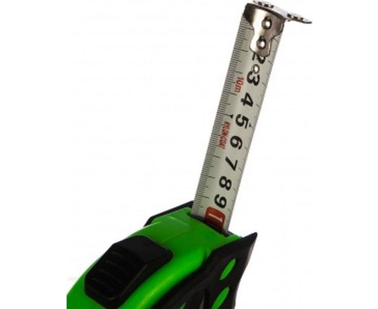 Рулетка 10м/25 мм с магнитом, автостопом, лентой нейлон EFFECTA Nylon 581025 – изображение 3