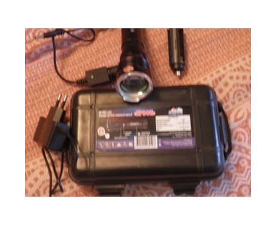 Ручной фонарь Следопыт Профи, 1L, zoom аккумулятор 220B+12B PF-PFL-L63 – изображение 4