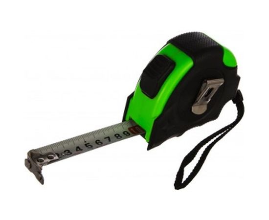 Рулетка 10м/25 мм с магнитом, автостопом, лентой нейлон EFFECTA Nylon 581025 – изображение 4