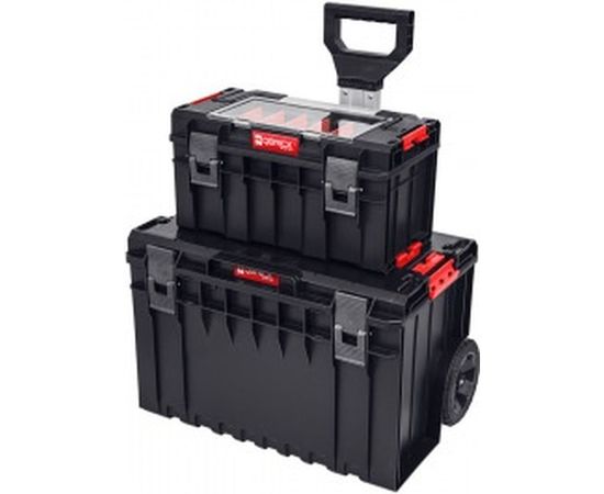 Ящик для инструментов на колесах с телескопической ручкой 59х44х77см QBRICK SYSTEM CART PRO 146158 – изображение 4