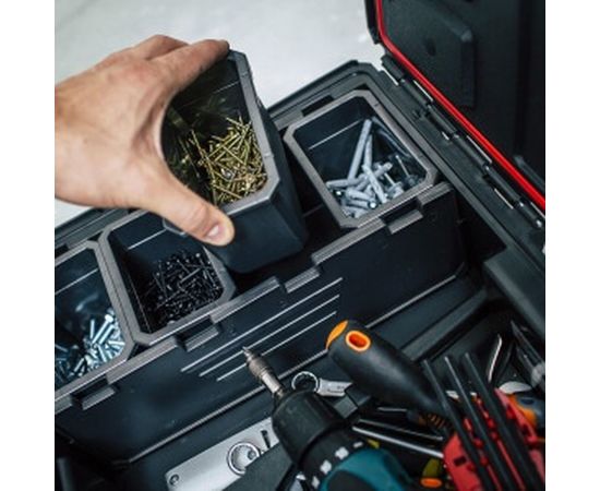 Ящик-органайзер для инструментов 59х39х19 QBRICK SYSTEM ONE 200 BASIC 146149 – изображение 6