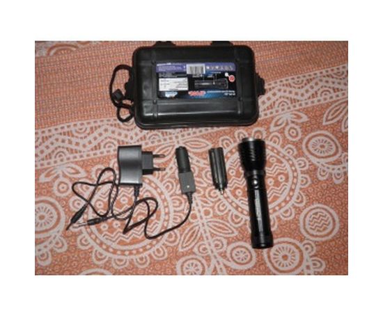 Ручной фонарь Следопыт Профи, 1L, zoom аккумулятор 220B+12B PF-PFL-L63 – изображение 6