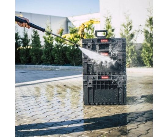 Ящик для инструментов на колесах с телескопической ручкой 59х44х77см QBRICK SYSTEM CART PRO 146158 – изображение 6