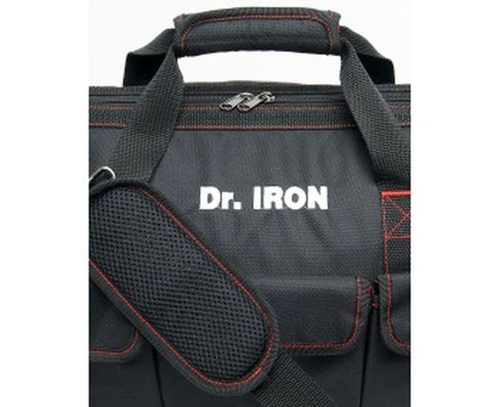 Сумка для инструмента с ремнем 500x230x300 мм Dr. IRON DR1027 – изображение 8