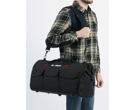 Сумка для инструмента с ремнем 500x230x300 мм Dr. IRON DR1027 – изображение 9