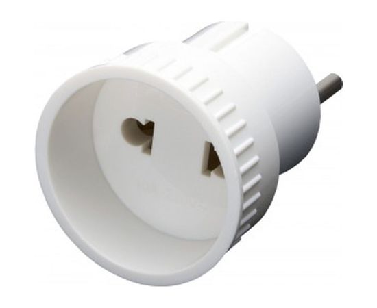 Сетевой адаптер STEKKER без заземления, 250В, 10A, IP20, белый, ADP10-05-20 39005 