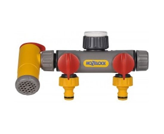 Разделитель потоков 2х канальный с краном Flow Max Hozelock 22503600 