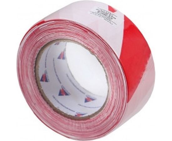 Оградительная лента Протэкт Эконом 200 п.м., 75мм, Бело-красная ЛО-200/75 Э б/кр 