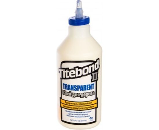 Столярный влагостойкий клей Titebond II прозрачный 1125 