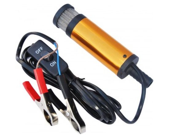 Насос для перекачки топлива АвтоDело 15л/мин фильтр 12 В диаметр 38 мм 42082 14756 