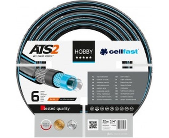 Садовый шланг Cellfast HOBBY ATS2 3/4', 25 м 16-220 
