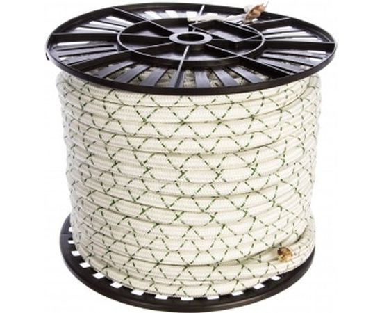 Полиамидная капроновая веревка, 24-прядная, катушка, 14мм х 50м АзотХимФортис 00070 