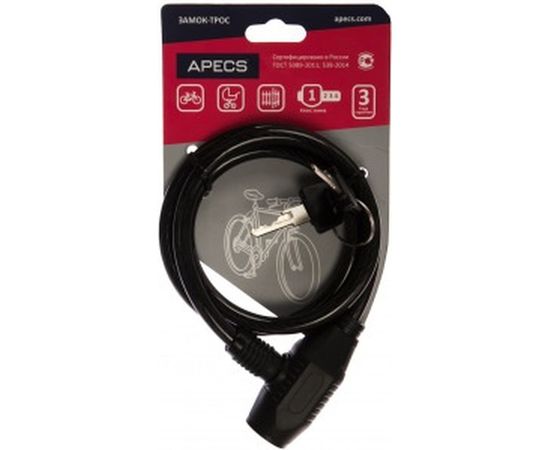 Велосипедный замок Apecs PD-81-80CM 15284 
