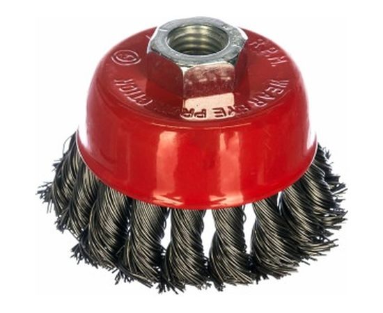 Корщетка-чашка (75 мм; М14; стальная проволока) FIT IT 39467 