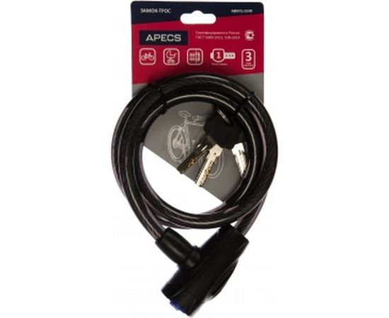 Велосипедный замок Apecs PD-84-100CM 17195 