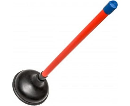 Вантуз для удаления засоров, чаша 15,2 см., пластиковая ручка 53,3 см КРОКОЧИСТ Классик 51270-2 