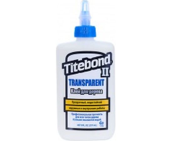 Столярный влагостойкий прозрачный клей Titebond II 1123 