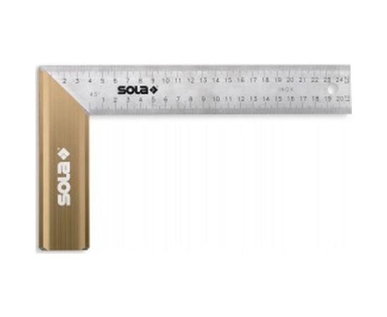 Столярный угольник (алюминий 250х145 мм) SOLA SRB 250 56012101 