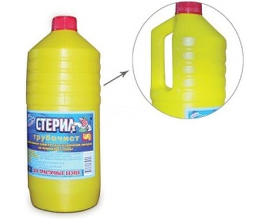 Средство для прочистки канализационных труб КРОТ ТРУБОЧИСТ 1 л 600665 