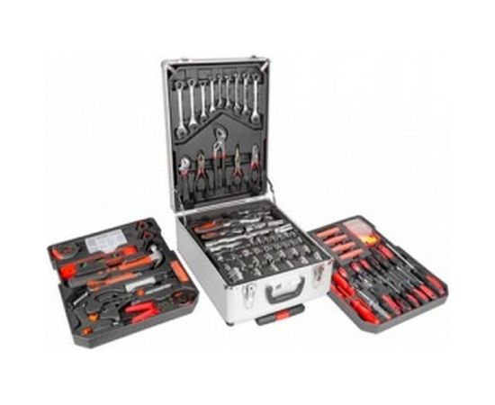 Набор инструмента WMC TOOLS 1/4"&amp;1/2"DR 6 граней, 4-30мм Дорожный кейс 186 предметов WMC-186 