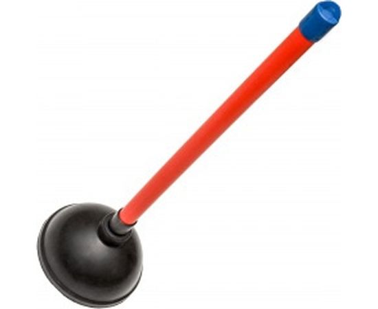 Вантуз для удаления засоров, чаша 14,9 см., пластиковая ручка 48 см КРОКОЧИСТ Классик 51270-1 